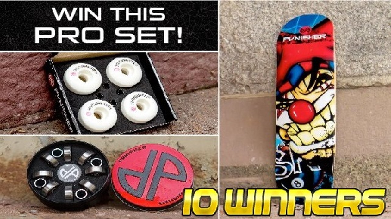 Pro Set Punisher Skateboards Giveaway! (10 WINNERS)