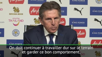 14e j. - Puel : "Notre meilleur match"