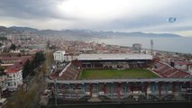 Trabzonspor, Hüseyin Avni Aker Stadyumu'na Yıkım İçin İlk Kepçe Vuruldu