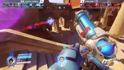 [저장용] 161101 오버워치 월드컵 예선 Group C (타이무) 핀란드 vs. (미로, 준바, 에스카) 한국
