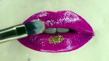 Lipstick Tutorial Compilation 2017  New Amazing Lip Art Ideas November 2017 _ Part 24-Ihq7BiJEJV8