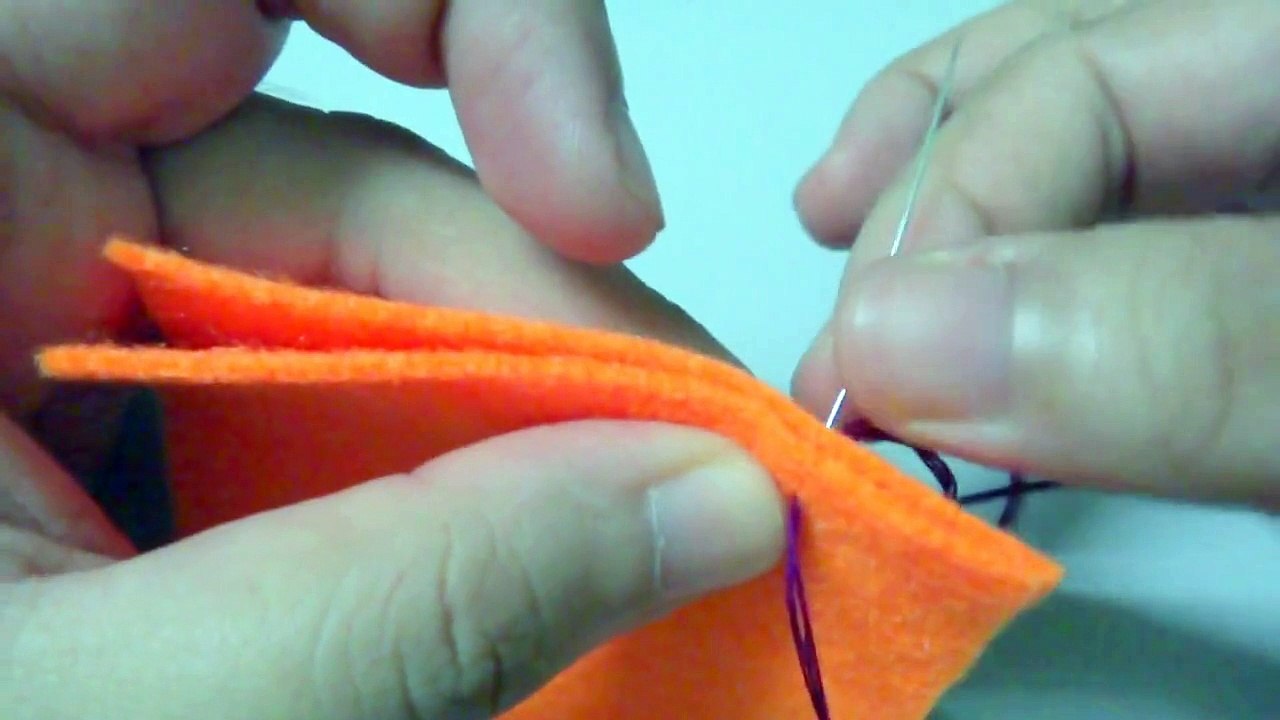 Tutorial Jahitan Insang Pari (Blanket Stitch)