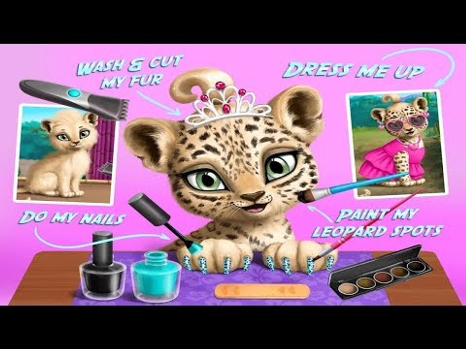 Best android games |Baby Jungle Animal Hair Salon By TutoTOONS | Fun Kids Games