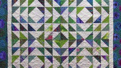 Make a "Tranquil Triangles" Quilt with Jenny!