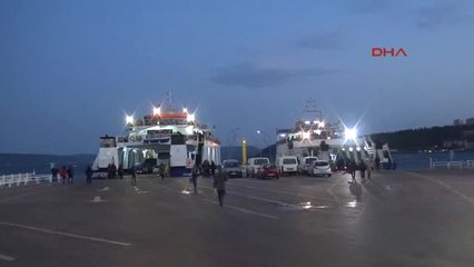 Çanakkale'de Ada Seferleri Fırtına Nedeniyle İptal