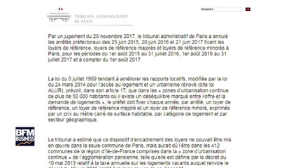 Après Lille, l'encadrement des loyers est aussi annulé à Paris