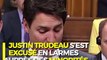 En larmes, Justin Trudeau s’excuse auprès des minorités sexuelles victimes de discrimination :