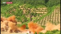 Füze denemesi bölgede tansiyonu yeniden yükseltti, Kuzey Kore'ye tepki yağıyor