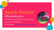 Best Beach Resorts In Chennai Ecr