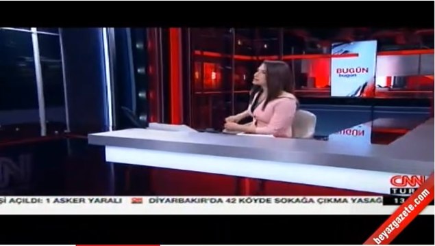 CNN Türk spikeri Başak Şengül'ün zor anları