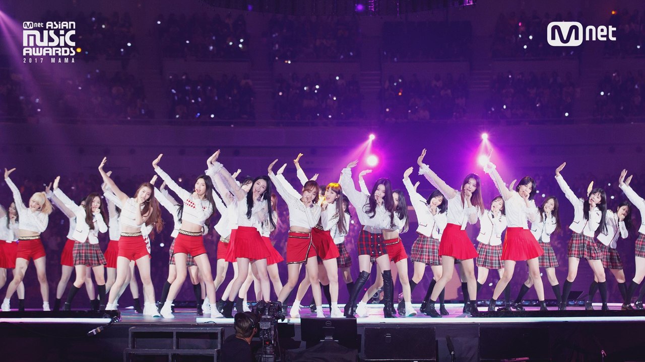 [2017 MAMA in Japan] CHUNG HA&Weki Meki&PRISTIN...