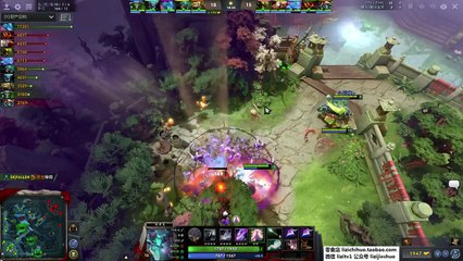 【离子DOTA2解说】Maybe老鹿 听歌闭麦一打九