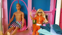 Rodzinka Barbie - Pechowy dzień barbi i kena - zabawki bajki dla dzieci
