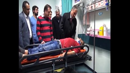 Belediye işçi servisi kaza yaptı: 11 yaralı