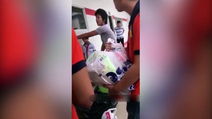 Sinh viên của trường Hutech vu oan cho cậu bé con của cô lao công