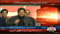 PTI Chairman Imran Khan Media Talk in Islamabad - 29th November 2017