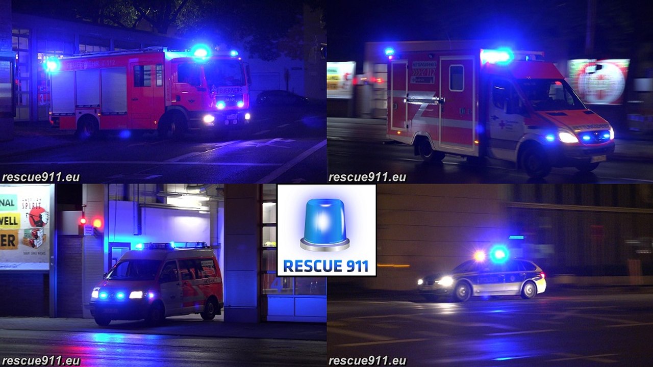 ACTION an Feuerwache 1 - Polizei/Feuerwehr/Rettungsdienst Köln