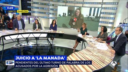 Intervención de Carlos Aránguez en Espejo Público (Juicio La Manada)