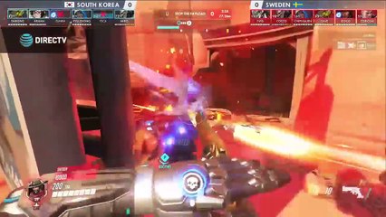 [저장용] 161105 오버워치 월드컵 4강 (티빅, 코코) 스웨덴 vs. (미로, 준바, 에스카) 한국