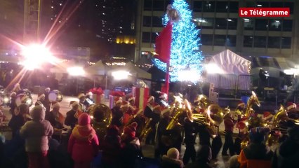 Chicago. Parade du Magnificent Mile Lights Festival