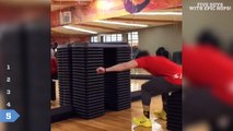 Five Guys with Epic Hops,Amazing High Jumps & Plyometrics people are awesome