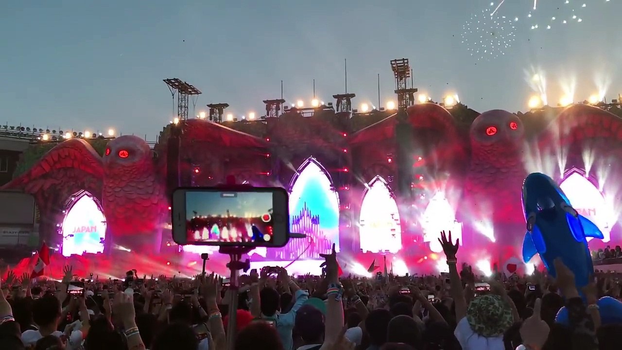 AFROJACKから湧き出る日本愛 @ EDC JAPAN 2017