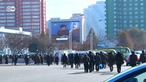 Como cidadãos das duas Coreias reagiram a mais um míssil disparado pelo Norte