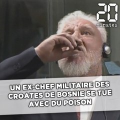 Un ex-chef militaire des Croates de Bosnie se suicide en plein procès