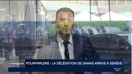Pourparlers : la délégation de Damas arrive à Genève