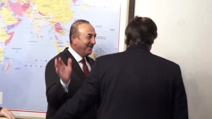 Çavuşoğlu, Agit Dönem Başkanı Minsk Süreci Özel Temsilcisi Kasprzyk'i Makamında Kabul Etti
