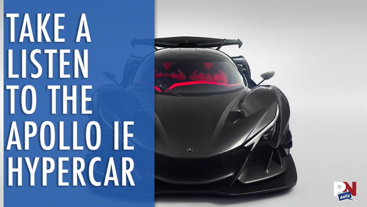 Take A Listen To The Apollo IE HyperCar