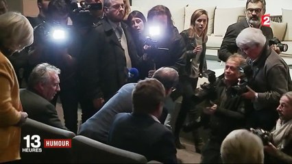 François Hollande récompensé pour son humour