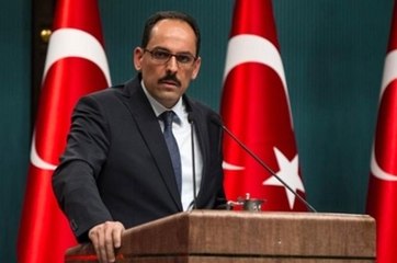 Kalın: Pyd ve Ypg'ye Verilen Her Destek PKK'nın Ömrünü Uzatmak Anlamına Gelir