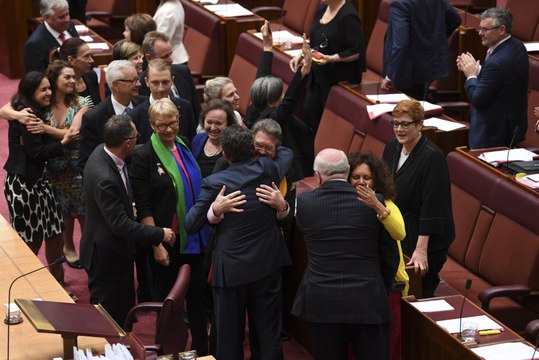 Same-sex marriage bill passes and heads to Australian Senate