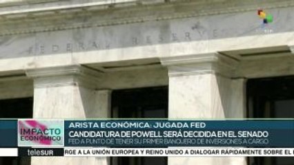 EE.UU.: FED contará con nuevo presidente a partir de febrero de 2018