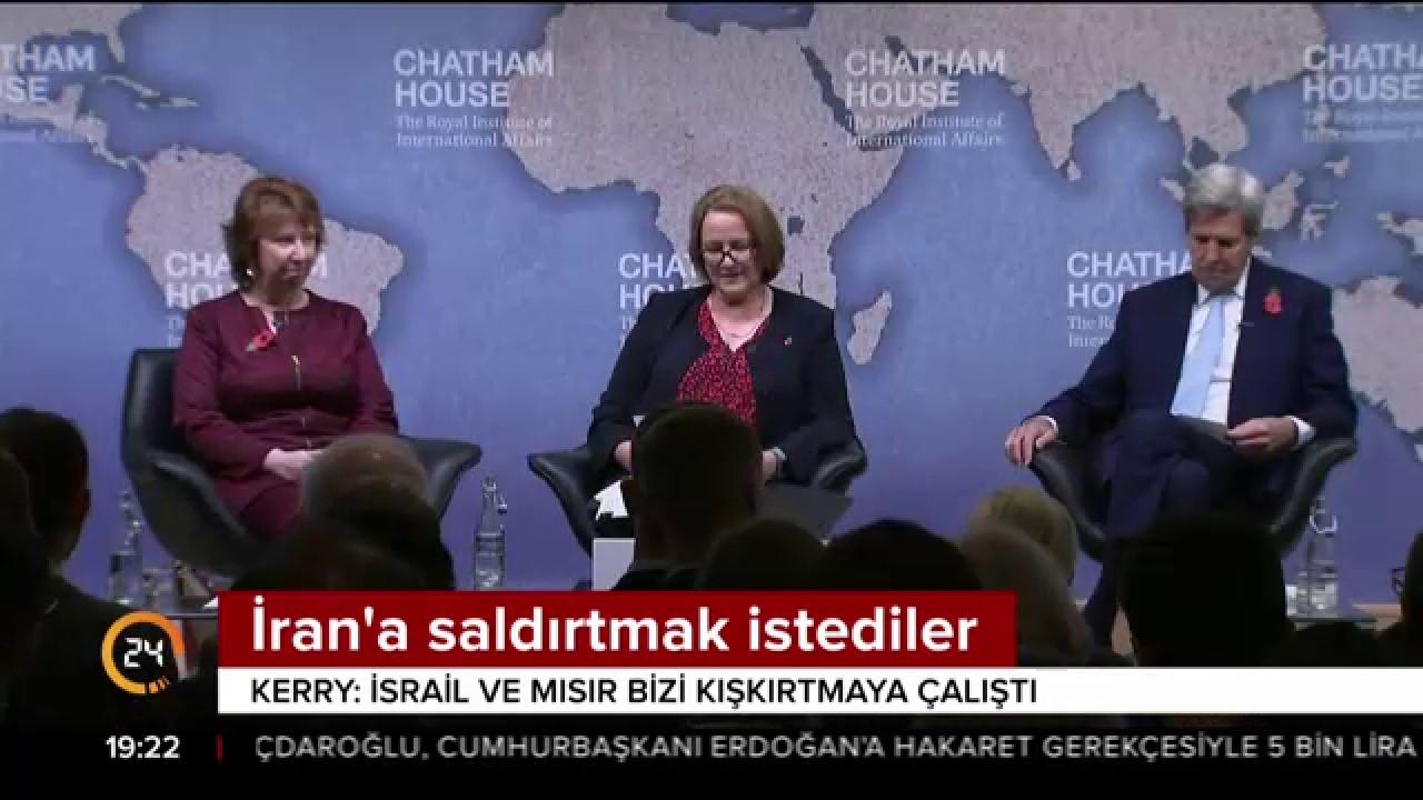 İran'a saldırmak istediler