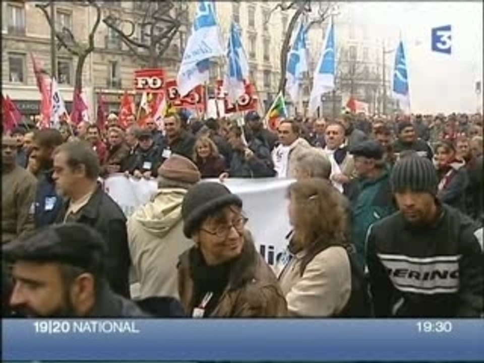 Manifestations du 20-11-2007