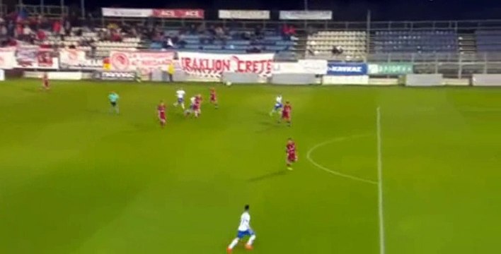 Giorgos Apostolidis Goal HD - Chania Kissamikos	1-1	Olympiakos Piraeus 29.11.2017