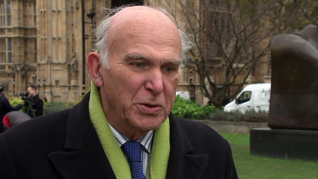Sir Vince Cable calls on government to “stop” Brexit
