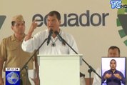 Tribunal niega que expresidente Correa rinda versión en caso Odebrecht