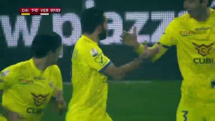 Sergio Pellissier  Goal HD - Chievo	1-0	Verona 29.11.2017