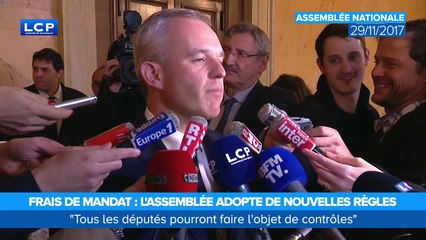 Frais de mandats : François de Rugy détaille les nouvelles règles