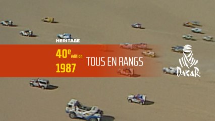 40ème édition - N°16 - Tous en rangs - Dakar 2018