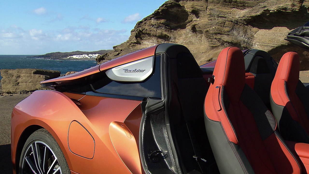 Intérieur de la nouvelle BMW i8 Roadster