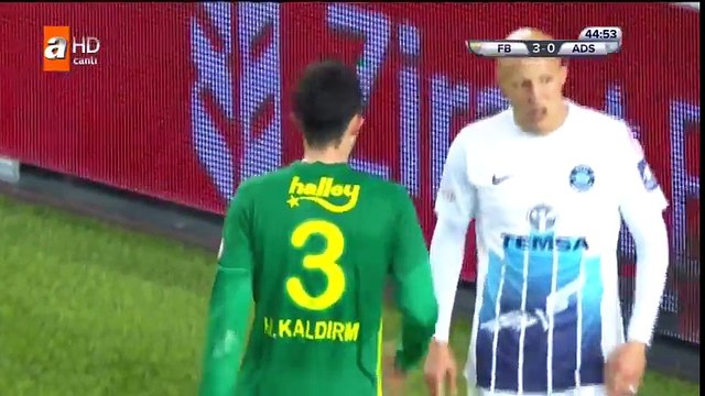 Hasan Ali Kaldırım Goal - Fenerbahçe vs Adana Demirspor 3-0 29.11.2017 (HD)