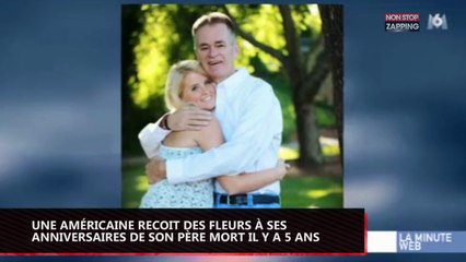 Une Américaine reçoit des fleurs à son anniversaire de son père mort il y a 5 ans (vidéo)