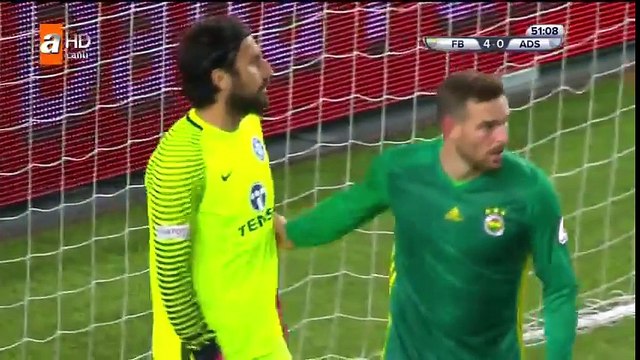 Alper Potuk Goal - Fenerbahçe vs Adana Demirspor 4-0 29.11.2017 (HD)