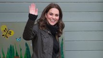 Pregnant Duchess of Cambridge Visits Primary School