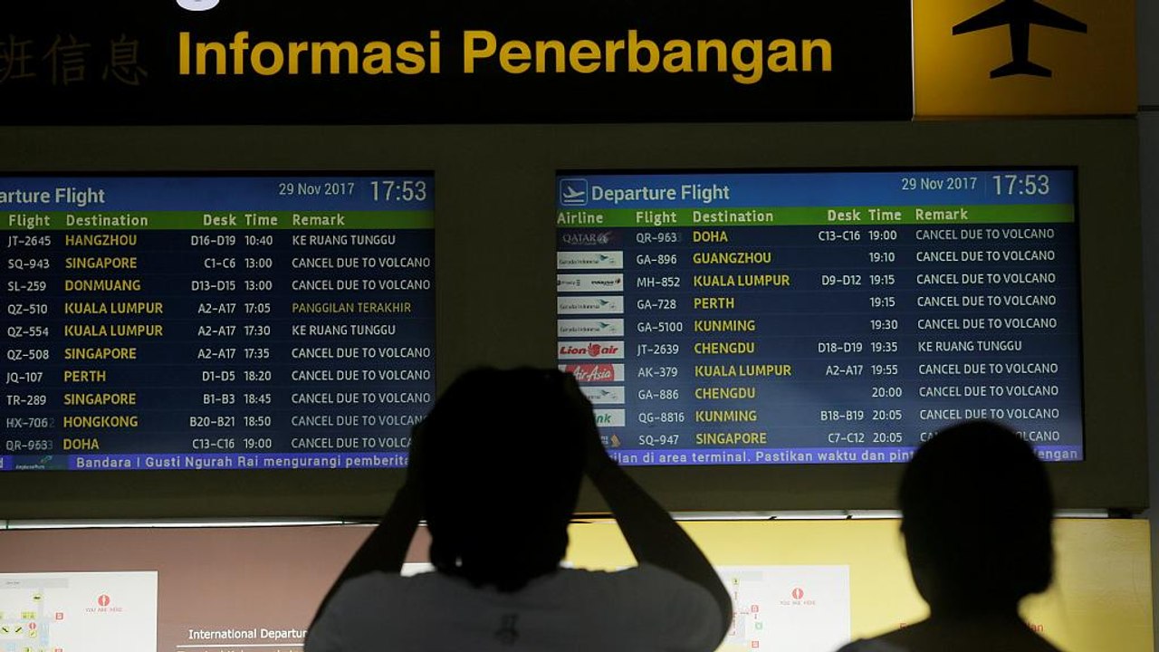 Bali: Flugbetrieb läuft wieder an