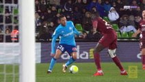 Ligue 1 - Florian Thauvin gives OM the lead with a curled shot from the corner of the box